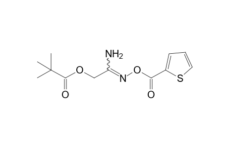 O-(2-thenoyl)glycolamidoxime, pivalate (ester)