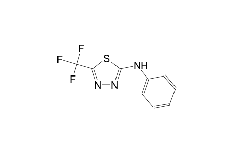 N-phenyl-5-(trifluoromethyl)-1,3,4-thiadiazol-2-amine