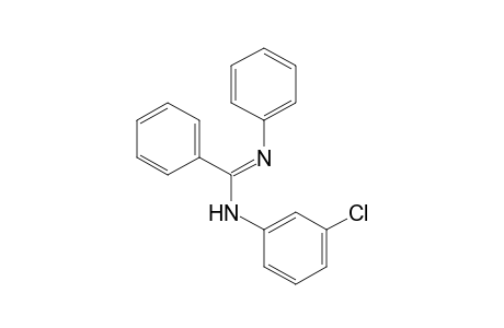 N-(m-chlorophenyl)-N'-phenylbenzamidine