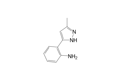 2-(3-Methyl-1H-pyrazol-5-yl)aniline