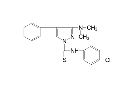 4'-CHLORO-3-(DIMETHYLAMINO)-4-PHENYLTHIOPYRAZOLE-1-CARBOXANILIDE