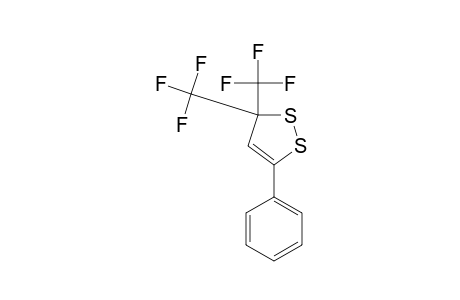 5-PHENYL-3,3-BIS-(TRIFLUOROMETHYL)-3H-1,2-DITHIOLE