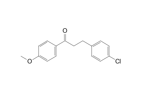 3-(4-chlorophenyl)-1-(4-methoxyphenyl)-1-acetone