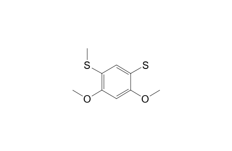 Benzenethiol, 2,4-dimethoxy-5-(methylthio)-