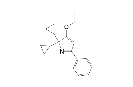 3-Ethoxy-5-phenyl-2,2-dicyclopropyl-2H-pyrrole