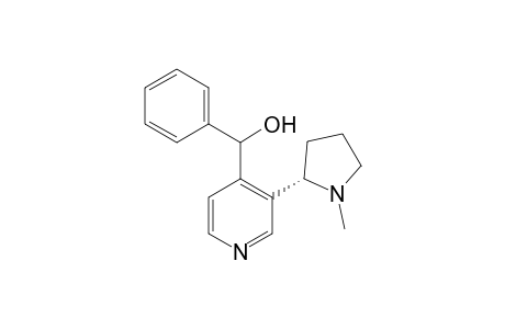 [3-((S)-1'-Methylpyrrolidin-2'-yl)pyridin-4-yl](phenyl)-methanol