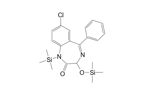 2H-1,4-Benzodiazepin-2-one, 7-chloro-1,3-dihydro-5-phenyl-1-(trimethylsilyl)-3-[(trimethylsilyl)oxy]-