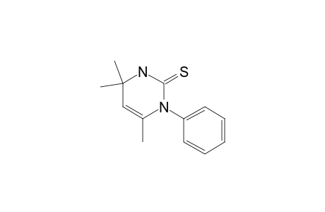 4,4,6-Trimethyl-1-phenyl-3,4-dihydro-2(1H)-pyrimidinethione