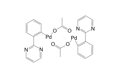 2-(2'-Pyrimidyl)phenylpalladium(II) acetate