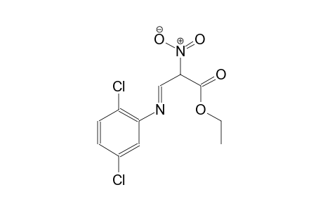 ethyl (3E)-3-[(2,5-dichlorophenyl)imino]-2-nitropropanoate