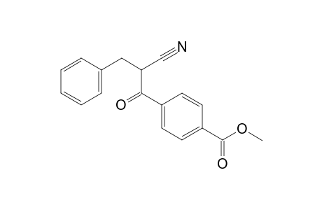 methyl 4-(2-cyano-3-phenylpropanoyl)benzoate