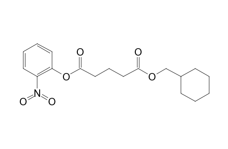 Glutaric acid, cyclohexylmethyl 2-nitrophenyl ester