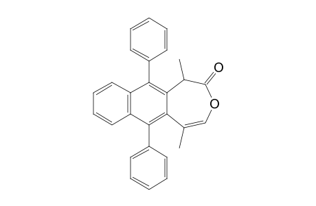 1,5-DIMETHYL-6,11-DIPHENYL-1,2-DIHYDRONAPHTO-[2,3-D]-OXEPIN-2-ONE