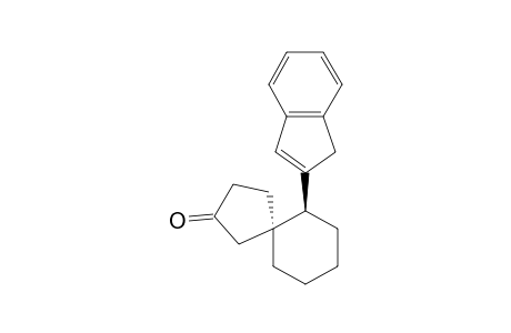 (5R*,6S*)-6-( 2'-Indenyl)-spiro[4,5]decan-2-one