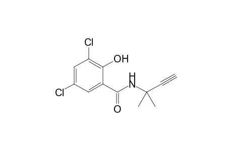 N-(3',5'-Dichloro - hydroxy - benzoyl)-N-(2"-ethynylprop-2"-yl)amine
