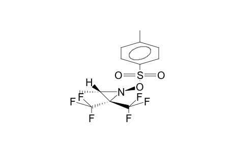 TRANS-1-TOSYLOXY-2-METHYL-3,3-BIS(TRIFLUOROMETHYL)AZIRIDINE