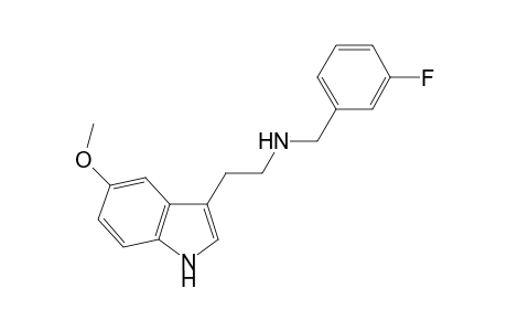 N2-(3-Fluorobenzyl)-5-methoxytryptamine