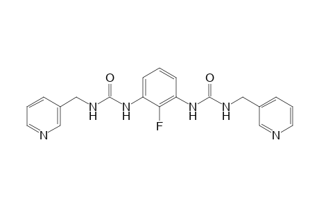 1,1'-(2-fluoro-m-phenylene)bis{3-[(3-pyridyl)methyl]urea}