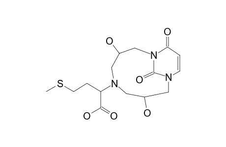 2-(3,7-DIHYDROXY-12,13-DIOXO-1,5,9-TRIAZABICYCLO-[7.3.1]-TRIDEC-10-EN-5-YL)-4-METHYLTHIOBUTANOIC_ACID