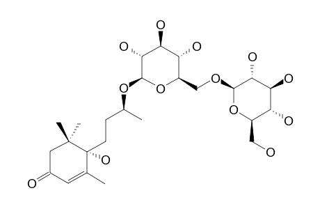 TRICALYSIONOSIDE-A;(9S)-ICARISIDE-B5-6'-O-BETA-D-GLUCOPYRANOSIDE