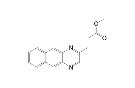 Methyl 3-benzo[g]quinoxalin-2-ylpropanoate