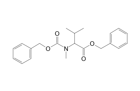 Valine, N-methyl-N-benzyloxycarbonyl-, benzyl ester