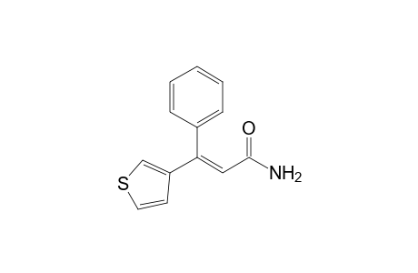 3-Phenyl-3-(thiophen-3-yl)acrylamide