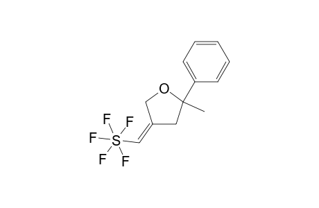 (Z)-2-methyl-4-((pentafluoro-.lambda.6-sulfaneyl)methylene)-2-phenyltetrahydrofuran