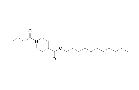 Isonipecotic acid, N-(3-methylbutyryl)-, undecyl ester