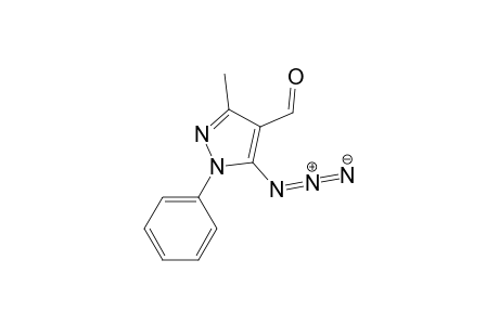 5-azido-3-methyl-1-phenylpyrazole-4-carbaldehyde