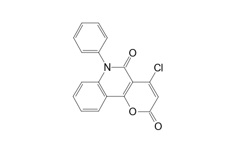 4-Chloro-6-phenyl-2H-pyrano[3,2-c] quinoline-2,5(6H)-dione