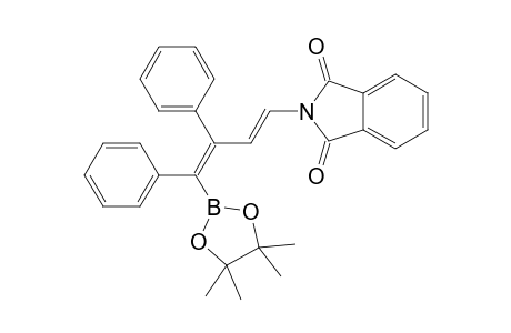 2-((1E,3Z)-3,4-Diphenyl-4-(4,4,5,5-tetramethyl-1,3,2-dioxaborolan-2-yl)buta-1,3-dien-1-yl)isoindoline-1,3-dione