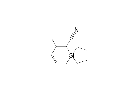 7-Methyl-5-silaspiro[4.5]dec-8-ene-6-carbonitrile