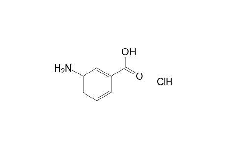 m-aminobenzoic acid, hydrochloride