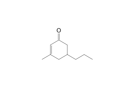 2-Cyclohexen-1-one, 3-methyl-5-propyl-