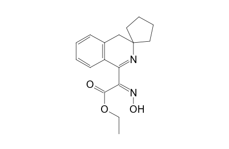 (Z)-ethyl 2-(hydroxyimino)-2-(4'H-spiro[cyclopentane-1,3'-isoquinolin]-1'-yl)acetate