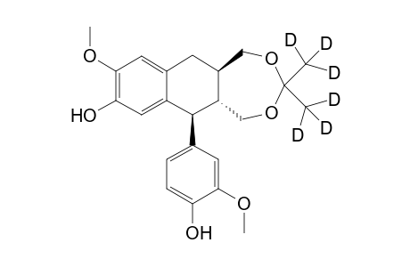 Isolariciresinol-[(hexadeuterio)diketal]