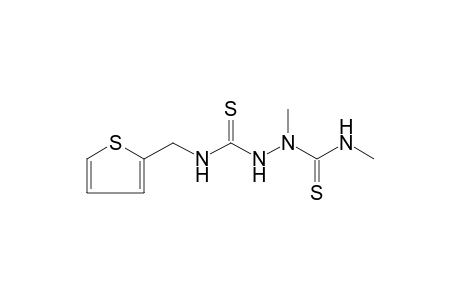 1,3-dimethyl-2,5-dithio-6-(2-thenyl)biurea