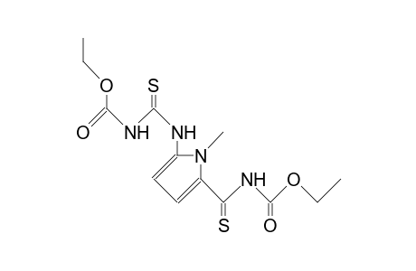 4-{5-[carboxy(thiocarbamoyl)]-1-methylpyrrol-2-yl}-3-thioallophanic acid, diethyl ester