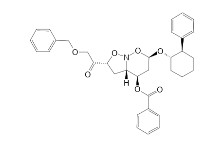 #34B;REL-(2-R,3A-S,4-R,6-R)-4-BENZOYLOXY-6-[(1-S,2-R)-(2-PHENYLCYCLOHEXYL)-OXY]-2-[2-(PHENYLMETHOXY)-1-OXOETHYL]-HEXAHYDROISOXAZOLO-[2,3-B]-[1,2]-OXAZINE