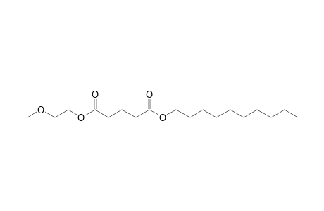 Glutaric acid, decyl 2-methoxyethyl ester