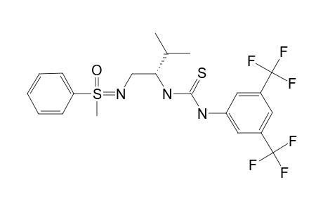 (SS,SC)-N-[3,5-Bis(trifluoromethyl)phenyl]-N'-[1'-(S-methyl-S-phenylsulfonimidoylmethyl)-2'-methylpropyl]thiourea