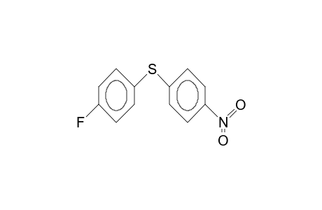 p-Fluorophenyl p-nitrophenyl sulfide