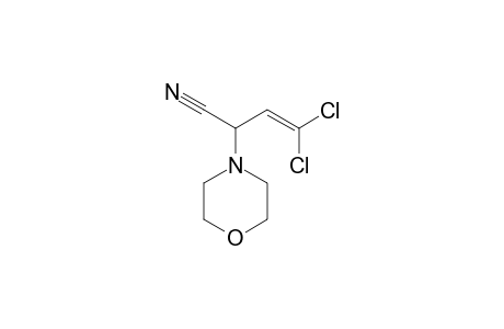 4,4-Dichloro-2-(morpholino)but-3-enenitrile