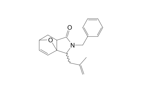 2-(Methallyl)-3-aza-3-benzyl-4-oxo-10-oxatricyclo[5.2.1.0(1,5)]dec-8-ene