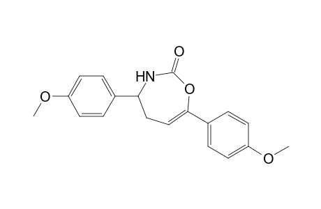 4,7-bis(4-methoxyphenyl)-4,5-dihydro-3H-1,3-oxazepin-2-one