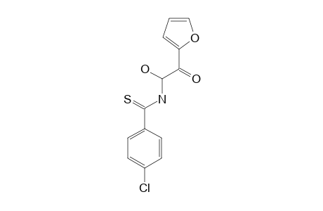 p-chloro-N-[2-(2-furyl)-1-hydroxy-2-oxoethyl]thiobenzamide