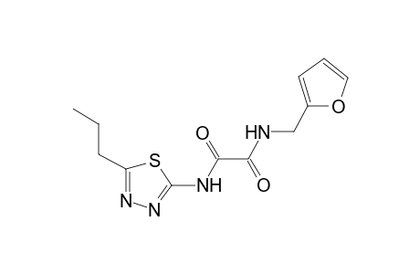 N~1~-(2-furylmethyl)-N~2~-(5-propyl-1,3,4-thiadiazol-2-yl)ethanediamide