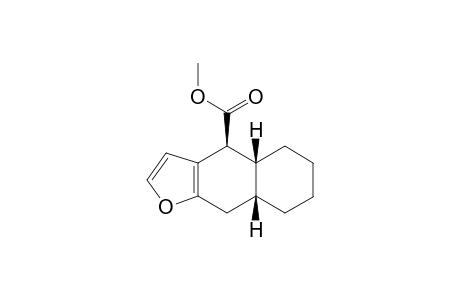 Methyl (4S,4aR,8aR)-4,5a,5,6,7,8,8a,9-Octahydronaphtho[2,3-b]furan-4-carboxylate