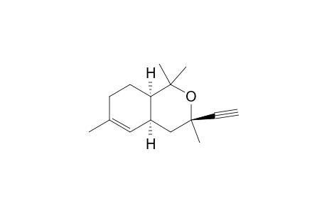 (3R,4aS,8aR)-3-Ethynyl-3,4,4a,7,8,8a-hexahydro-1,1,3,6-tetramethyl-1H-2-benzopyran